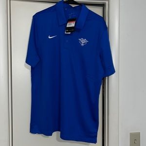 Nike dri-fit men size large polo shirt